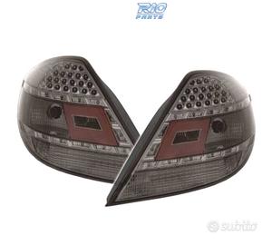 FANALI MERCEDES SLK R171 LED FONDO CROMATO AFFUMIC