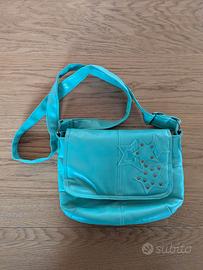 Borsetta a tracolla Pull & Bear tinta turchese