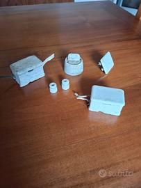 Antichi interruttori ceramica