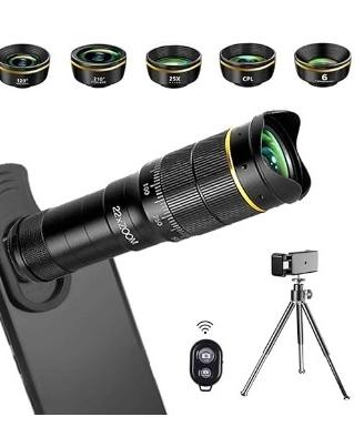 Kit obiettivo per smartphone 6 in 1 Jongsun