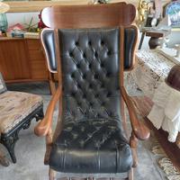 Poltrona Chesterfield vintage