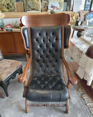 Poltrona Chesterfield vintage