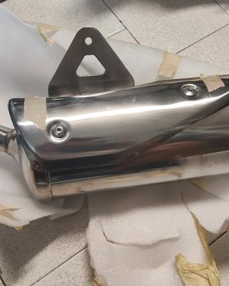 Doppio scarico Triumph street triple 675 2011