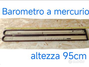 Barometro a mercurio Naudet Parigi