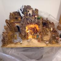 Presepe realizzato da maestri artigiani