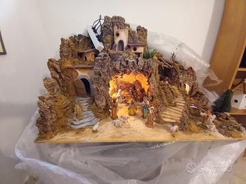 Presepe realizzato da maestri artigiani