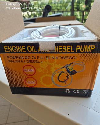 pompa aspira olio per auto