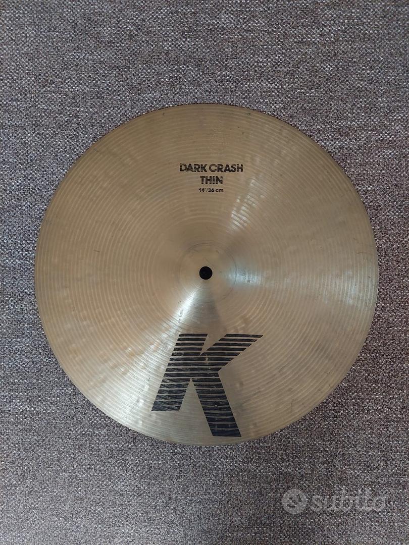 Piatto Zildjian K dark crash thin 14' - Strumenti Musicali In