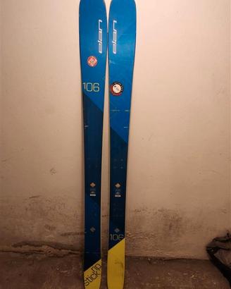 Scialpinismo Elan Ripstick 106 181 aste + pelli
