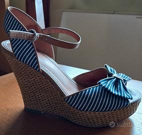 Zeppe donna a righe tg 39