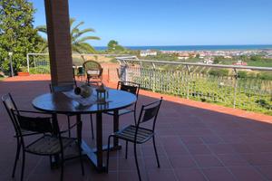 Appartamento in villa vista mare e monti