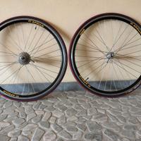 Coppia ruote 28 mozzi Campagnolo