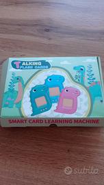 Flash cards parlanti italiano inglese dinosauro