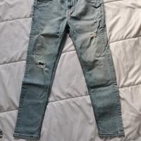 pantaloni jeans da uomo/ragazzo 