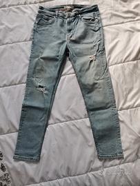pantaloni jeans da uomo/ragazzo 