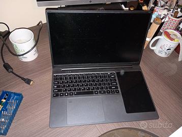 Notebook con due schermi