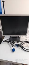 Monitor 15" con cavi