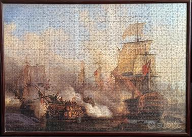 Puzzle già incorniciato