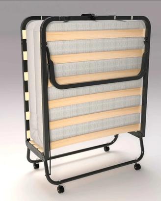 🛏️ Letto pieghevole singolo con materasso