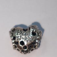 Charm Pandora a forma di cuore a nido d'ape