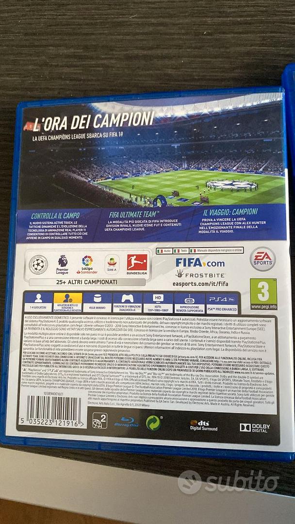 Fifa 19 Ps3 perfettamente funzionante. - Console e Videogiochi In vendita a  Barletta-Andria-Trani