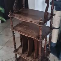 Antico Etagère / Porta Spartiti in Legno