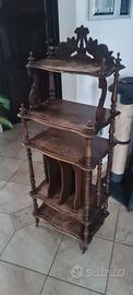 Antico Etagère / Porta Spartiti in Legno