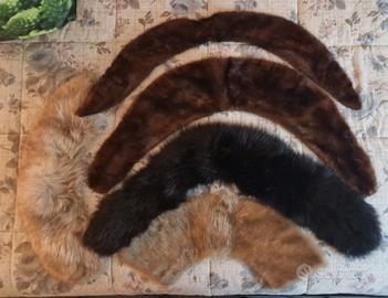 Colli vintage di Pelliccia 