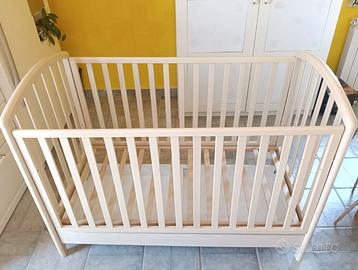 Lettino Mibb  e materasso 120x60