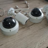 Set di 4 telecamere ip hikvision