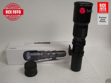 Walimex Pro 500 F8 + Anello Adattatore T2 / Fuji X