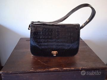 borsa vintage coccodrillo 