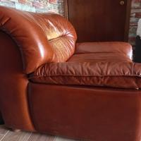 Poltrona in pelle