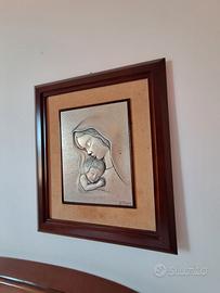 Capezzale con Madonna e Bambino