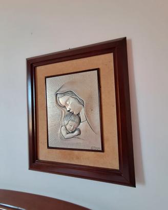 Capezzale con Madonna e Bambino