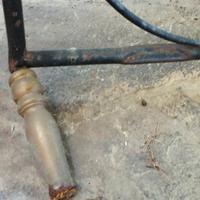 letto in ferro battuto 