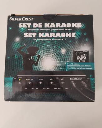 Set karaoke Silvercrest