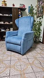 Poltrona reclinabile 2 motori Ninfea Roller System