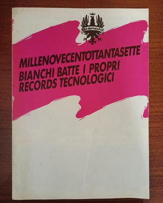 BIANCHI bici bimbo e pieghevoli 1987 – depliant