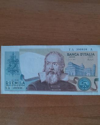Banconota 2000 lire Galileo