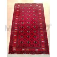 TAPPETO ARTIGIANALE ROSSO 195 X 120