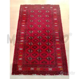 TAPPETO ARTIGIANALE ROSSO 195 X 120