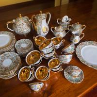 Servizio da tè vintage Bavaria porcellana decorata