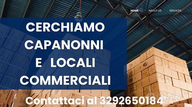 C e r c h i a m o immobili commerciali