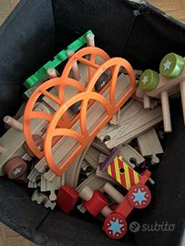 set treni legno