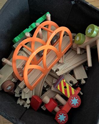 set treni legno