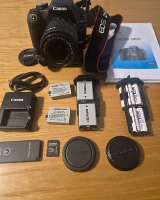 CANON EOS 500D +  EFS 18 -55 1:3.5 – 5.6 IS STM