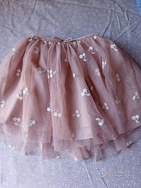 gonna bimba taglia 4/ 6 anni cm 120