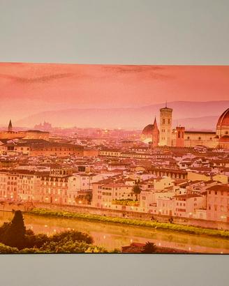 Quadro tela 110x60cm firenze
