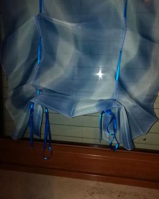 Tendine a pannello blu per finestre cm 160 x 50